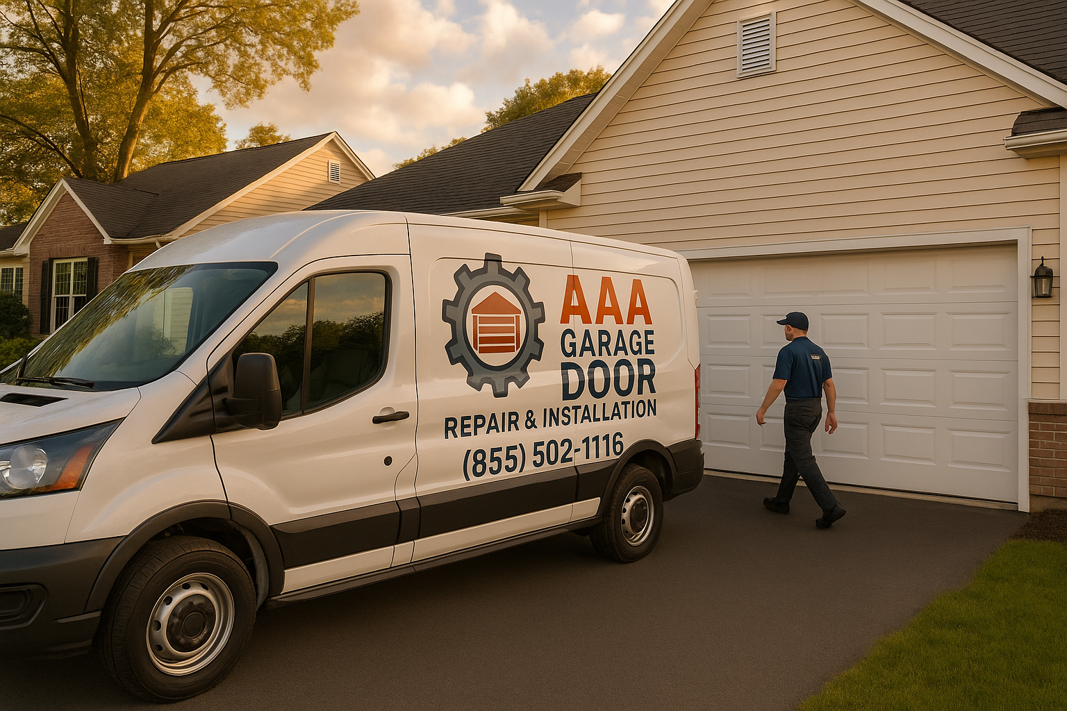 Garage door services in Forestville, ct