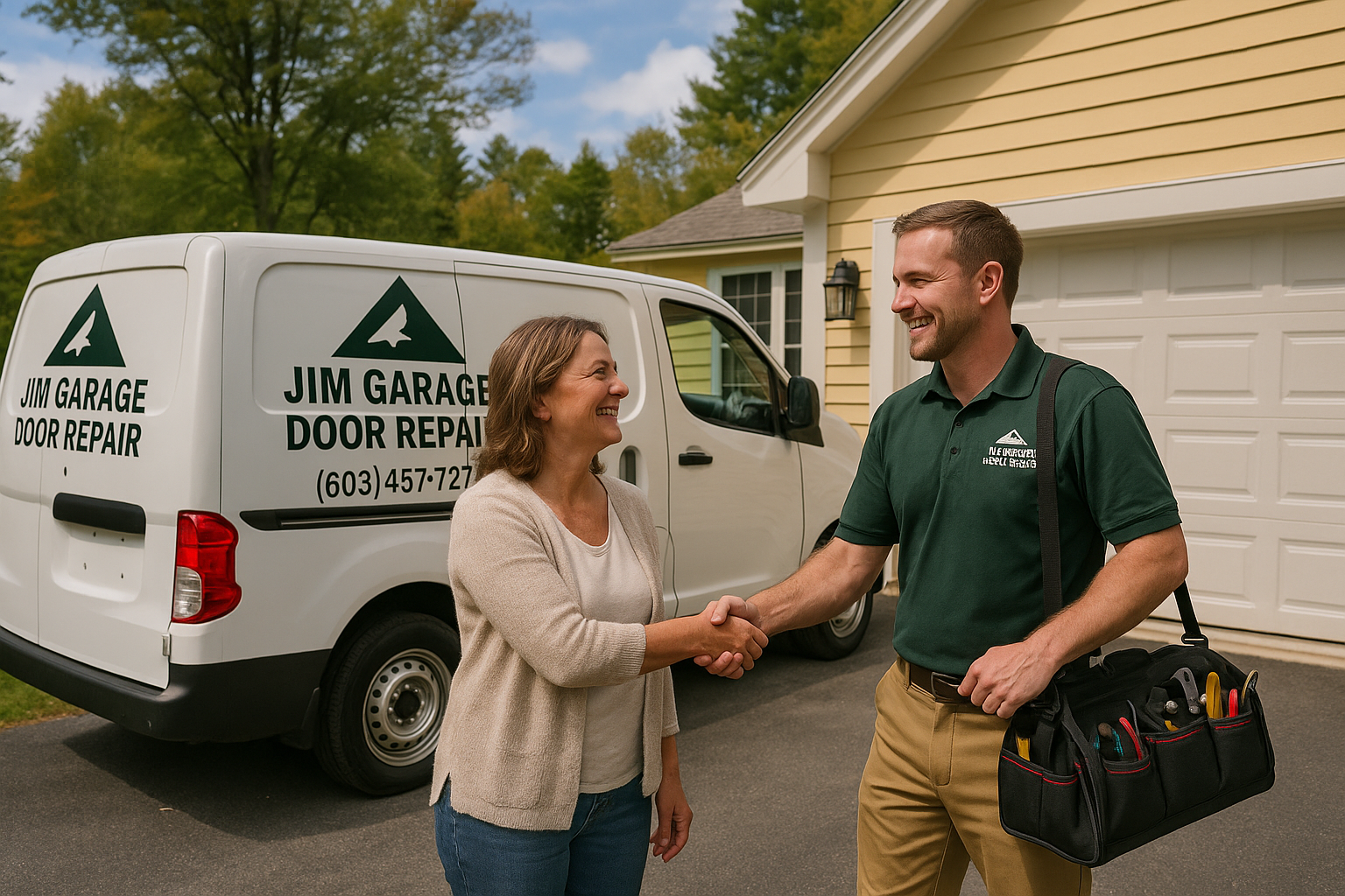 Garage door services in Bolton, ct