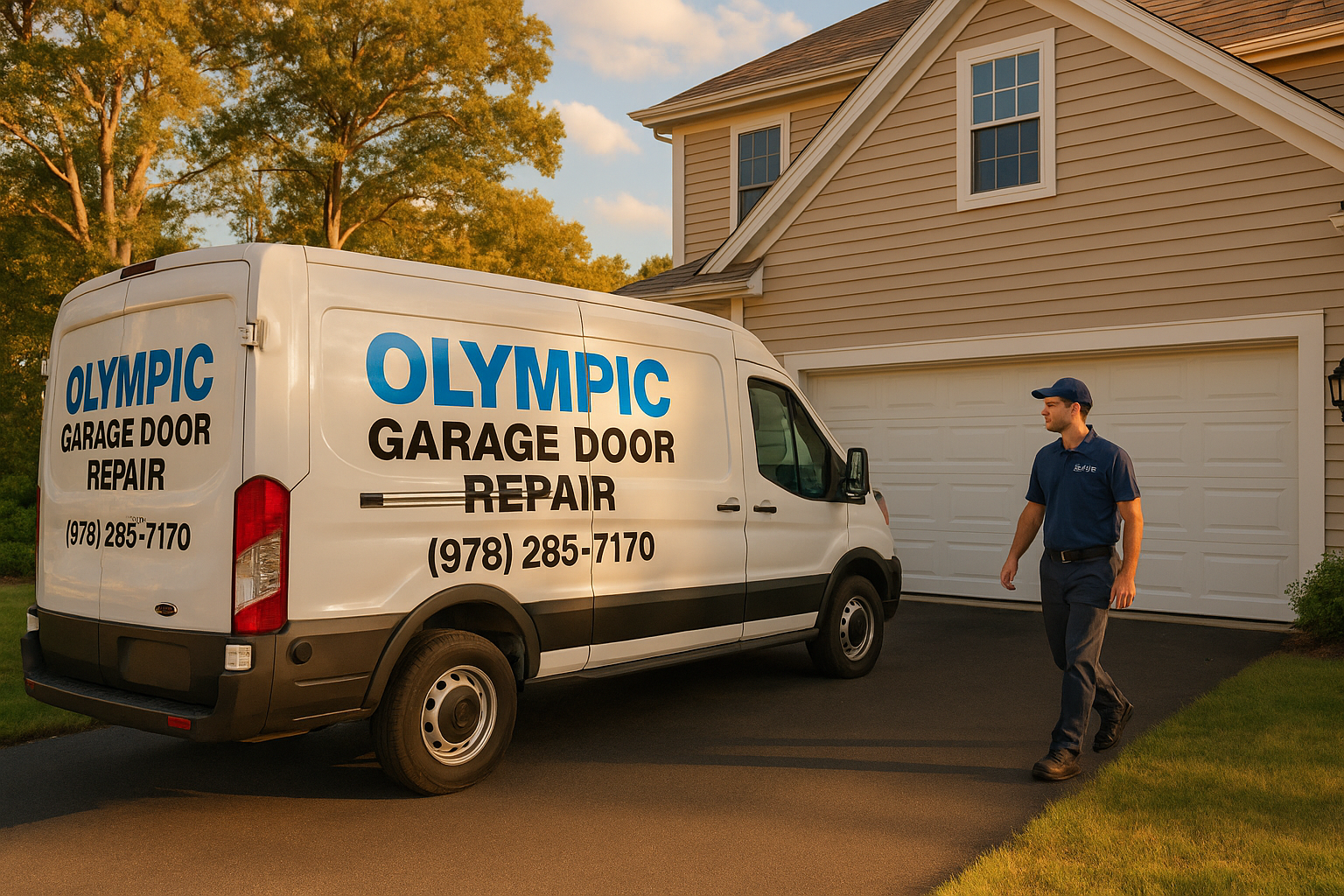 Garage door services in West Granby, ct