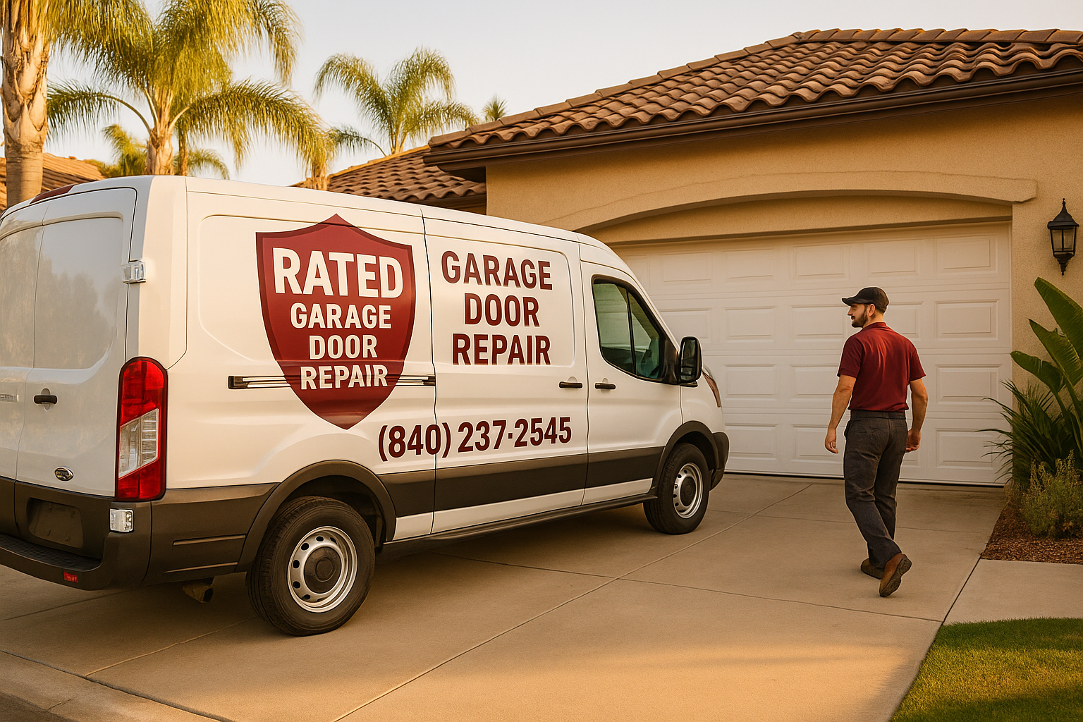 Garage door services in Elmwood, ct