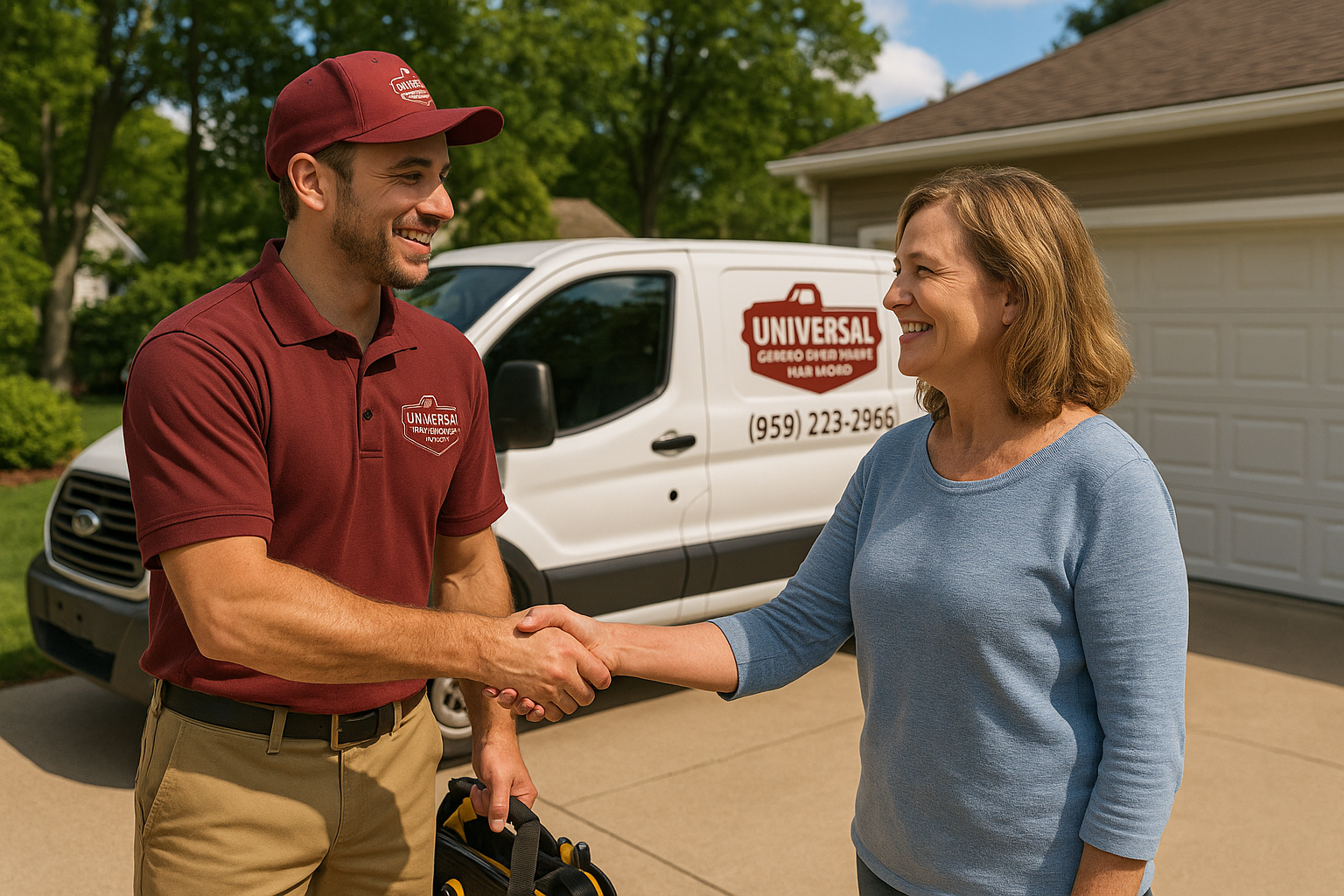 Garage door services in Clay Arsenal, ct