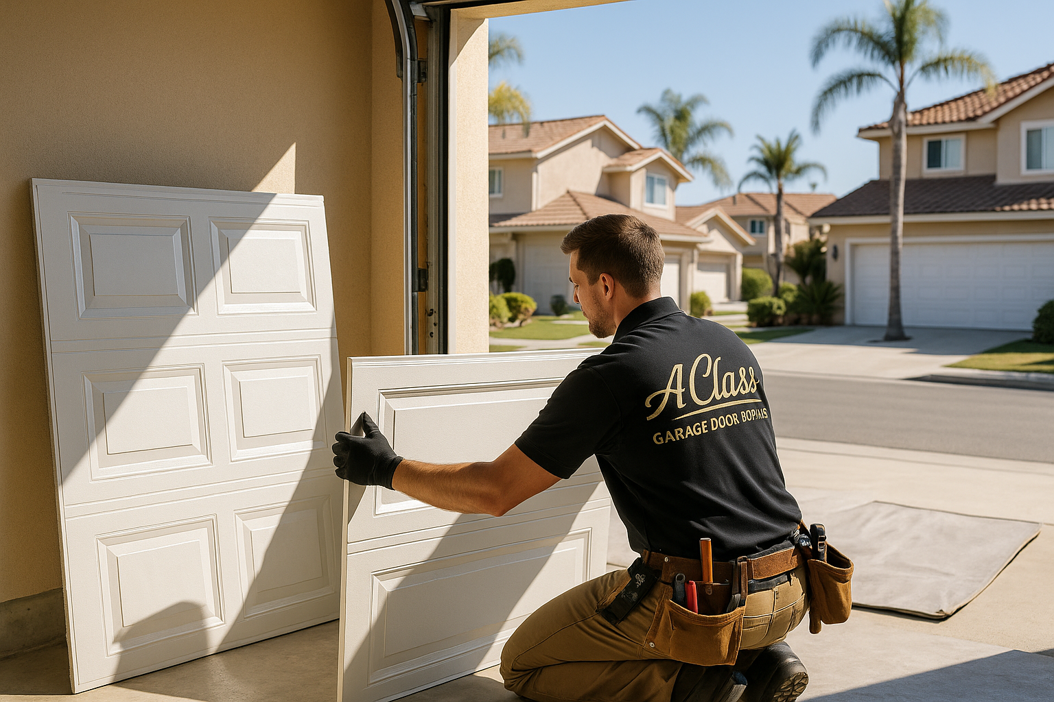 Garage Door Panel Replacement service in Wethersfield