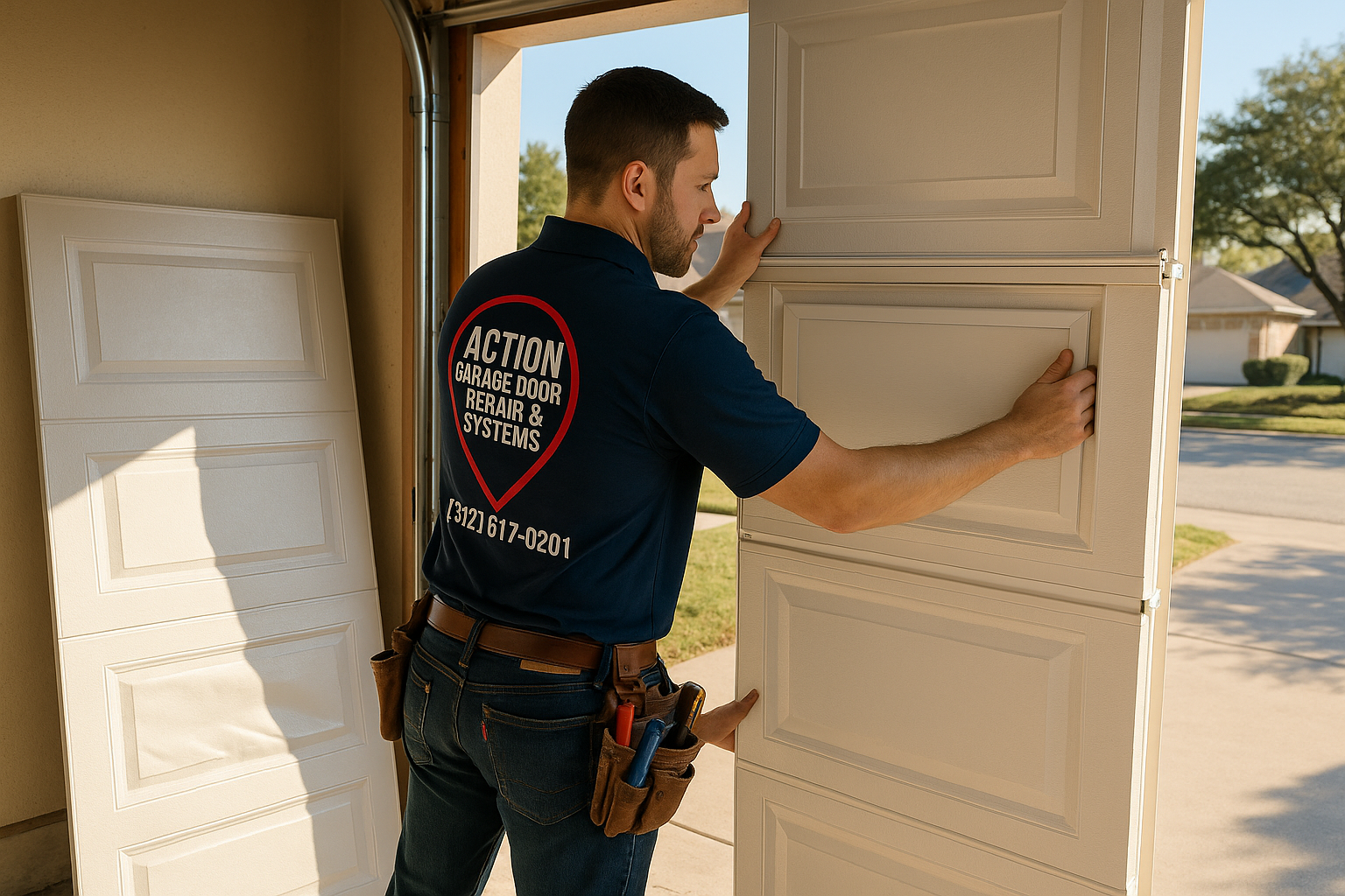 Garage Door Panel Replacement service in Windsor Locks