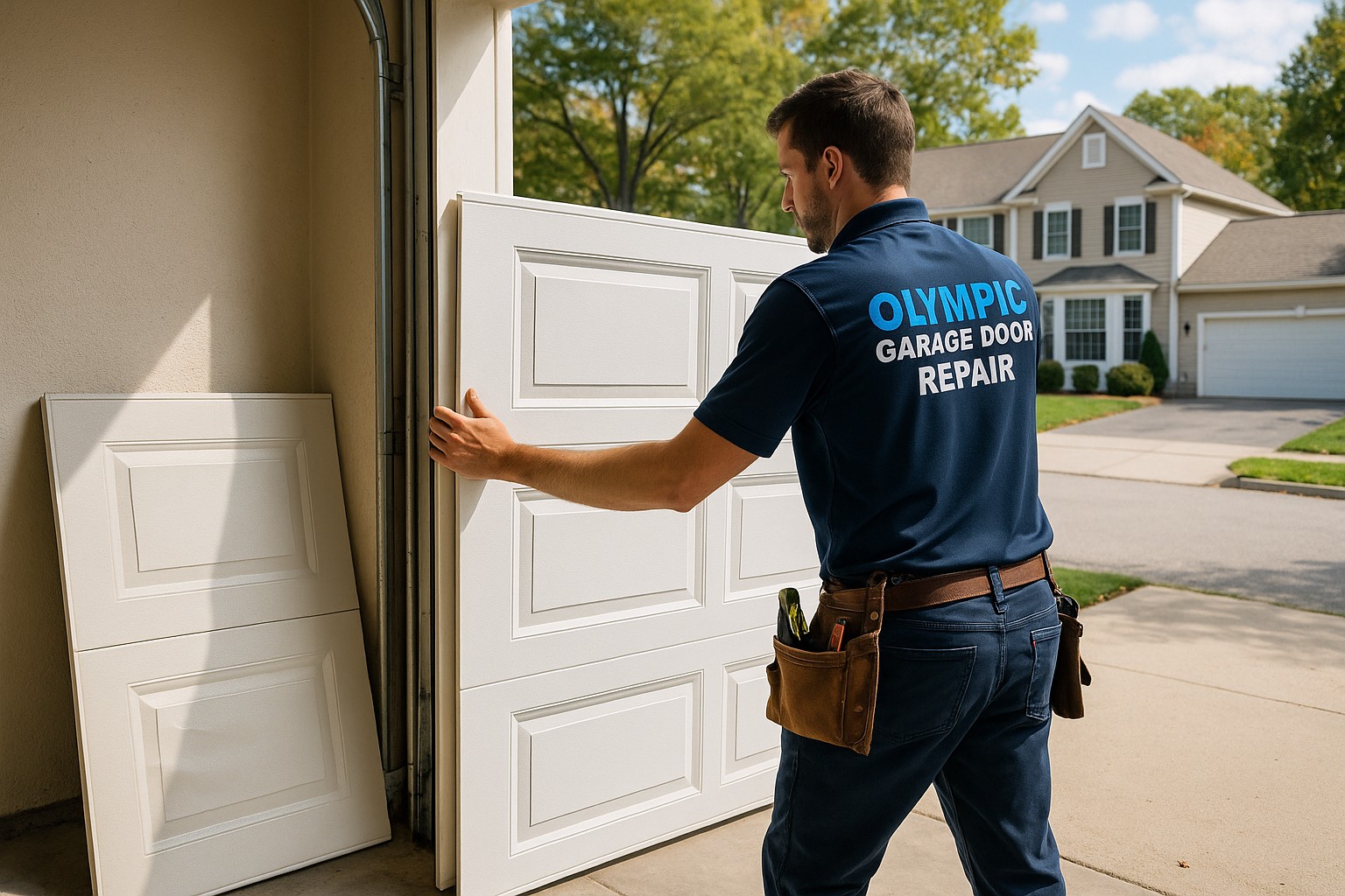 Garage Door Panel Replacement service in East Hartford