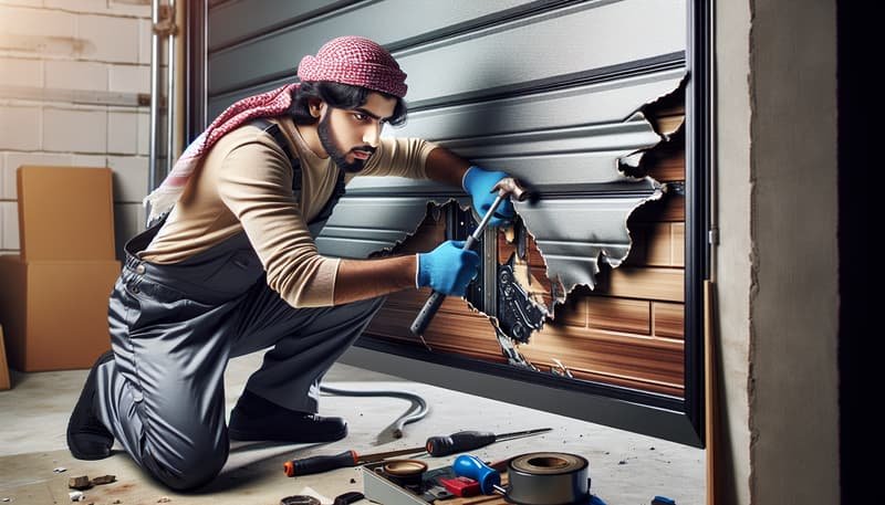 Garage Door Panel Replacement service in Burlington