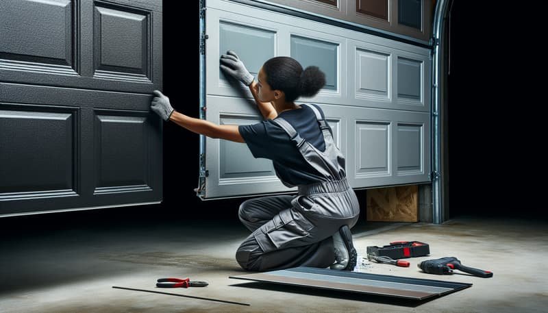 Garage Door Panel Replacement service in Farmington