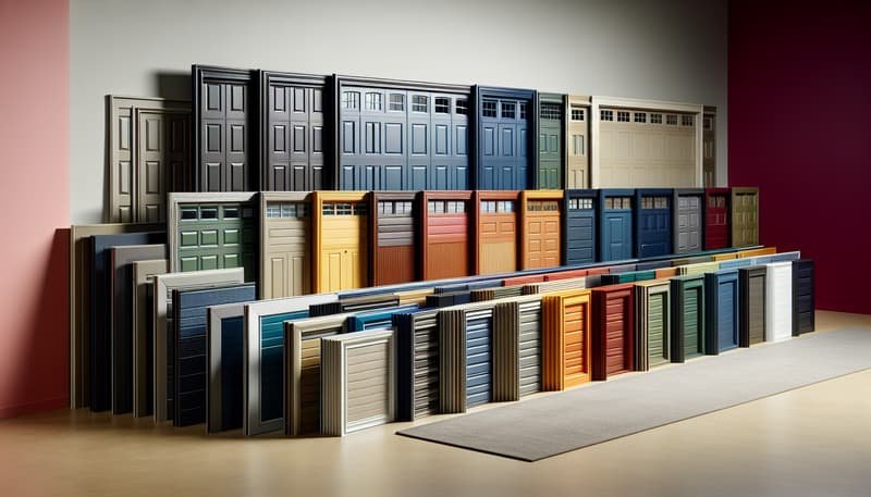 Garage Door Panel Replacement service in Coltville