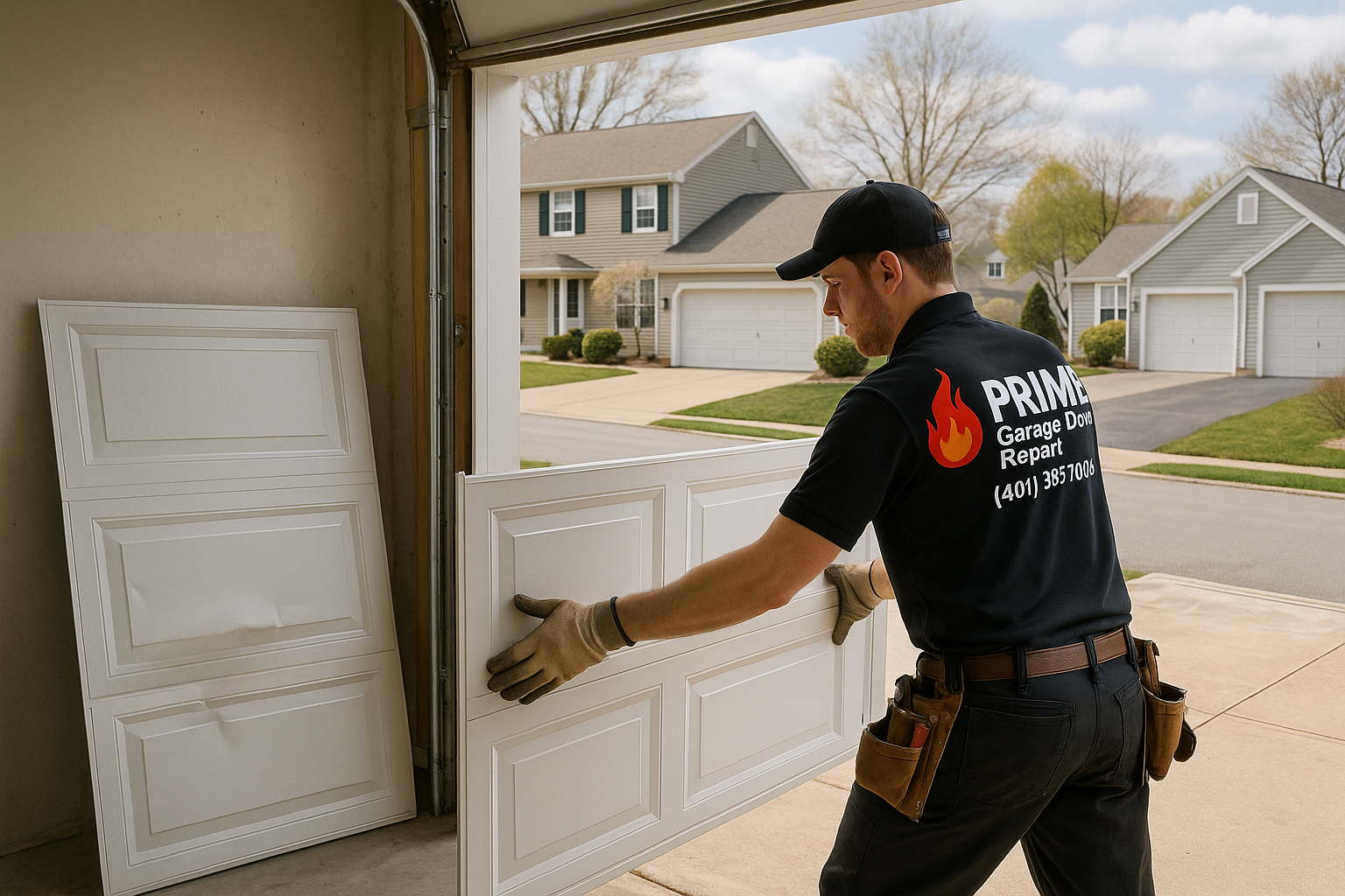 Garage Door Panel Replacement service in Plantsville