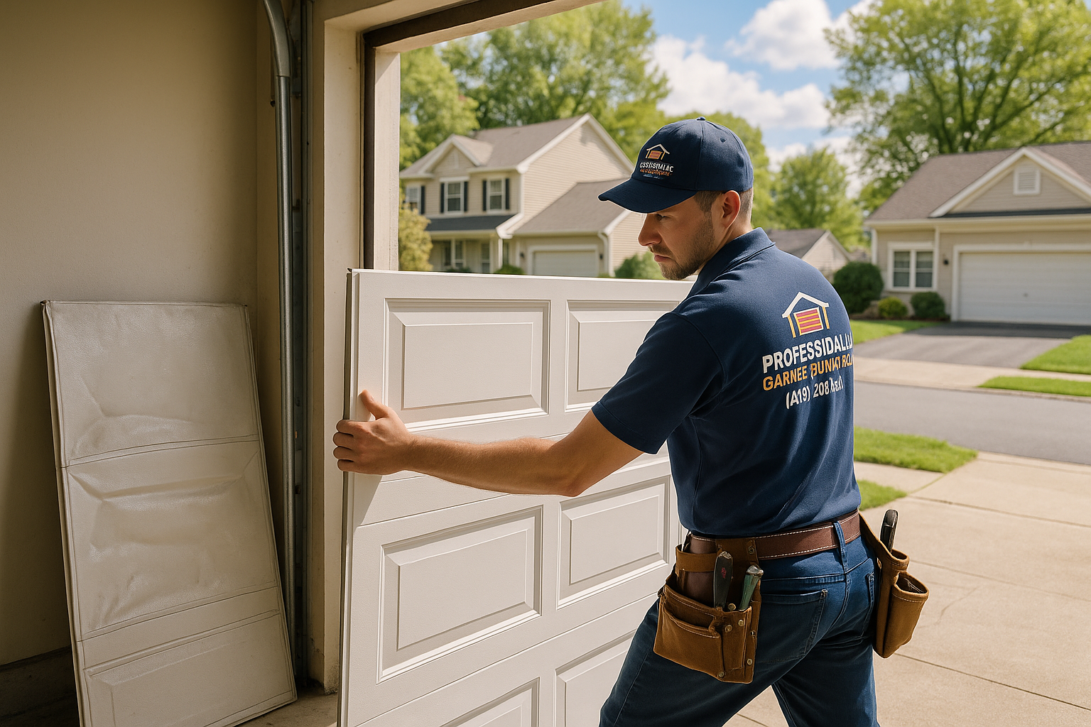 Garage Door Panel Replacement service in East Windsor Hill