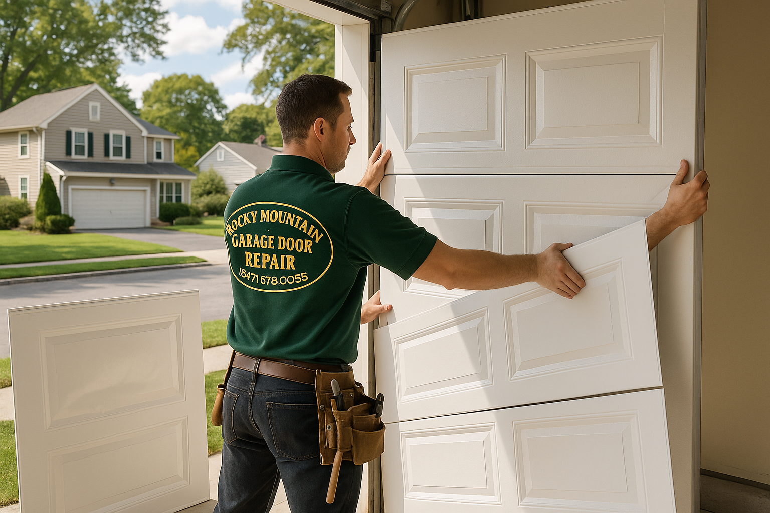 Garage Door Panel Replacement service in Windsor