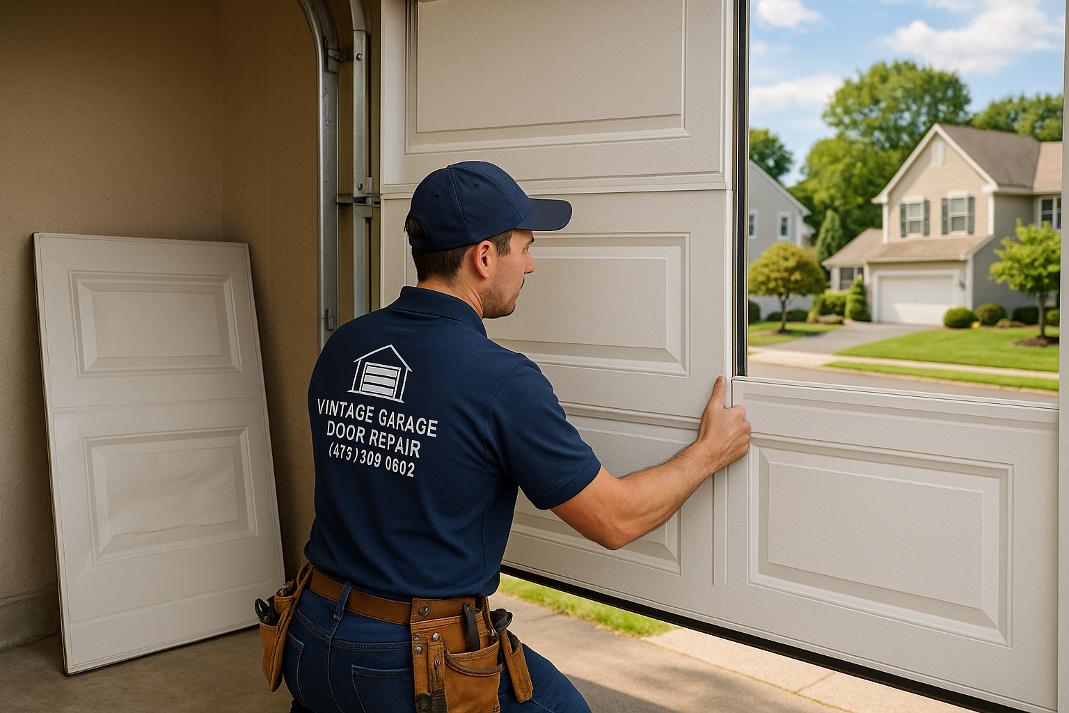 Garage Door Panel Replacement service in Burnside