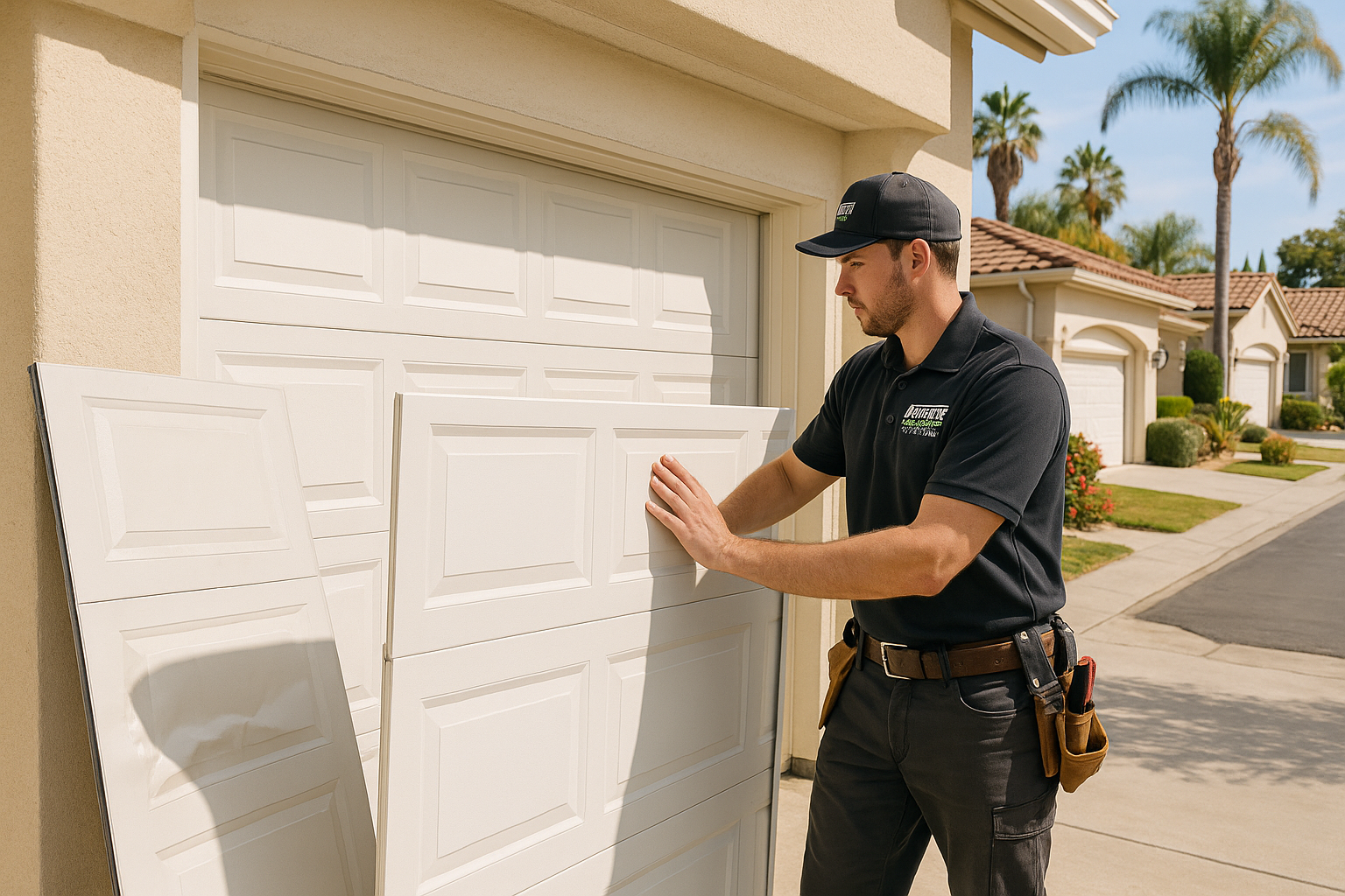 Garage Door Panel Replacement service in Marlborough