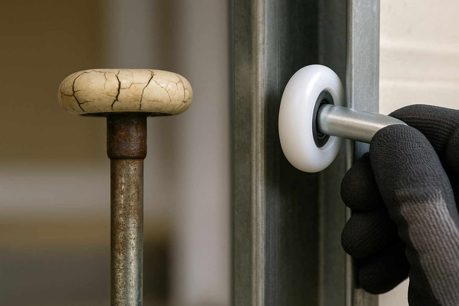 Garage Door Roller Replacement service in Poquonock