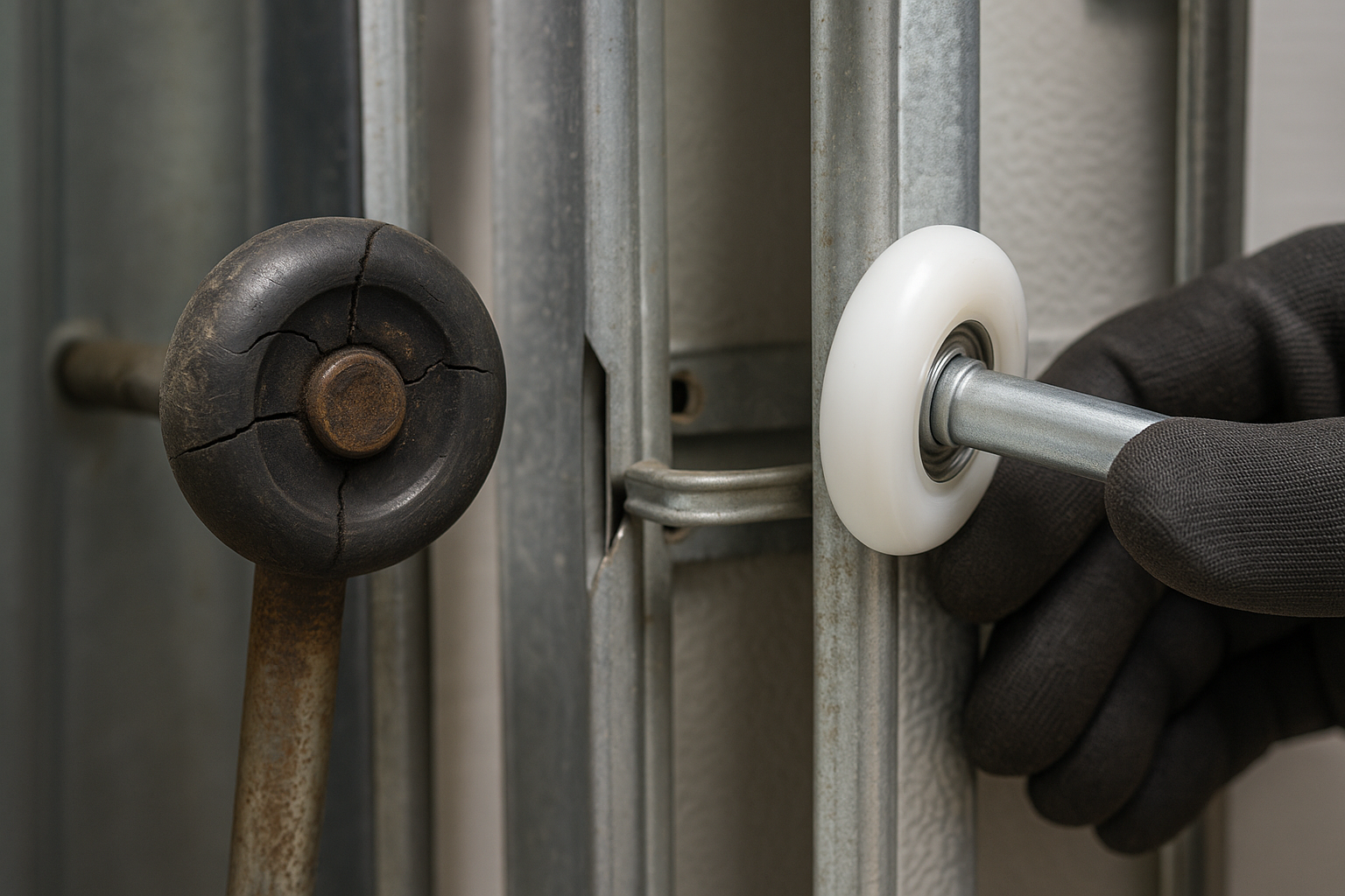 Garage Door Roller Replacement service in Cromwell