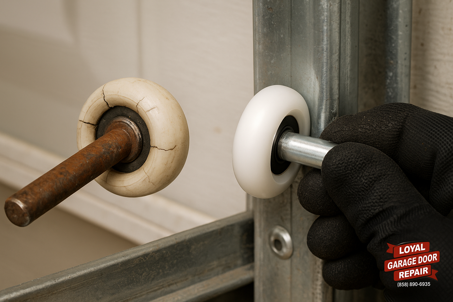 Garage Door Roller Replacement service in Weatogue