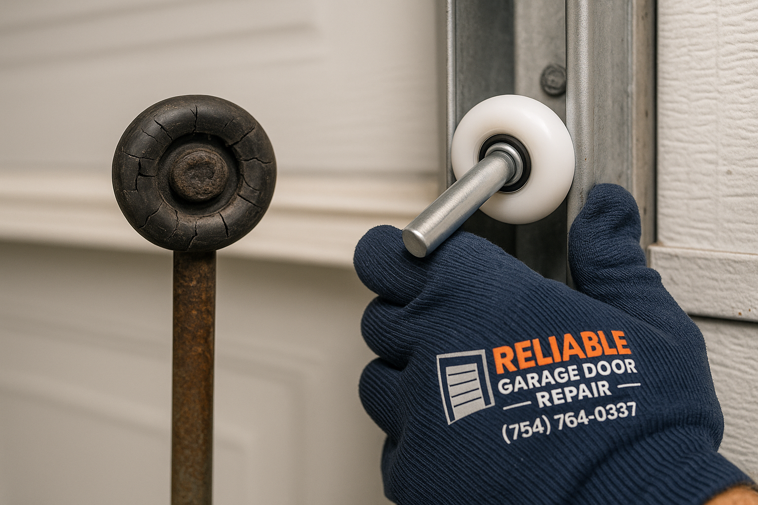 Garage Door Roller Replacement service in Southington
