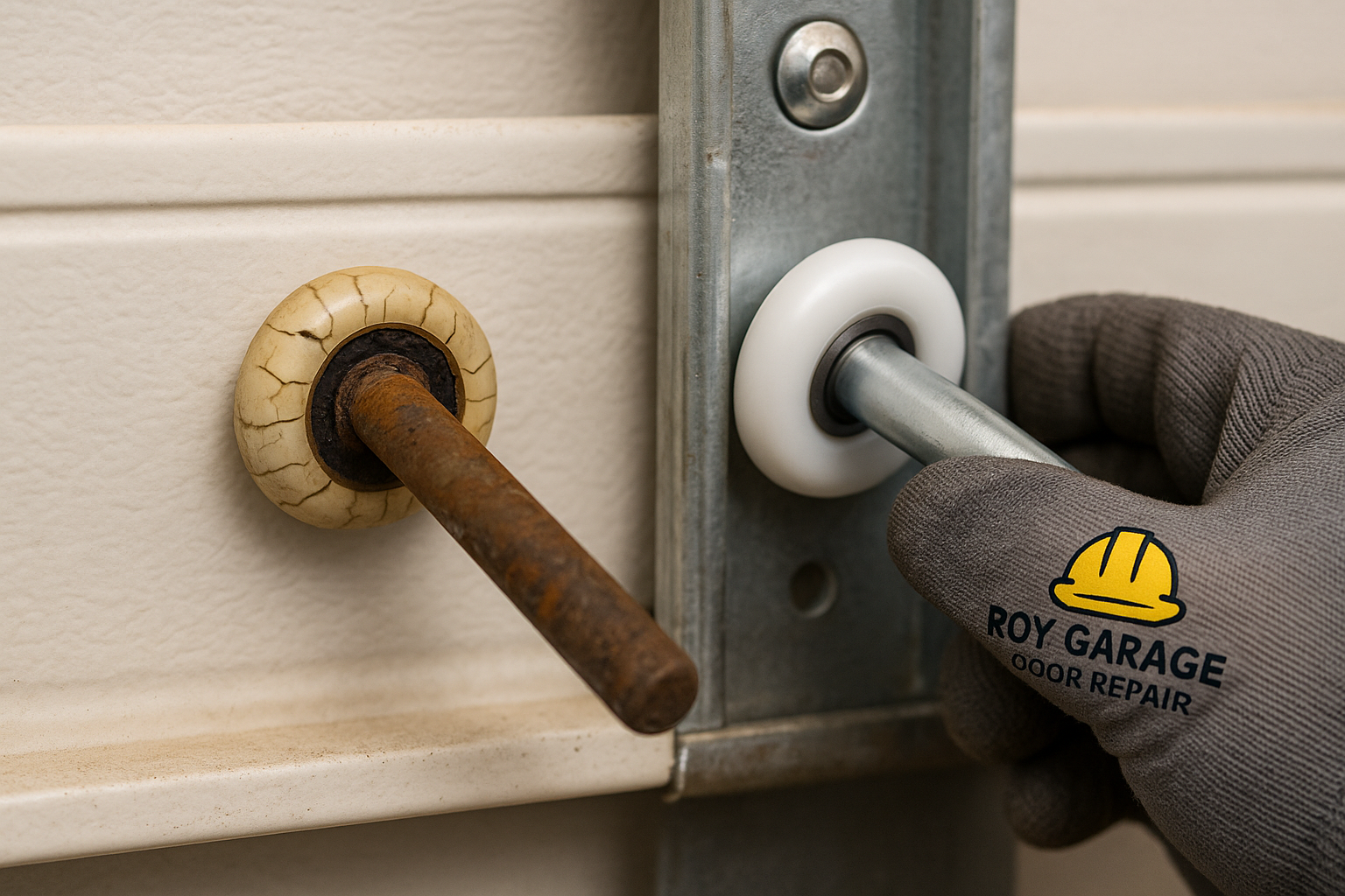 Garage Door Roller Replacement service in Plantsville