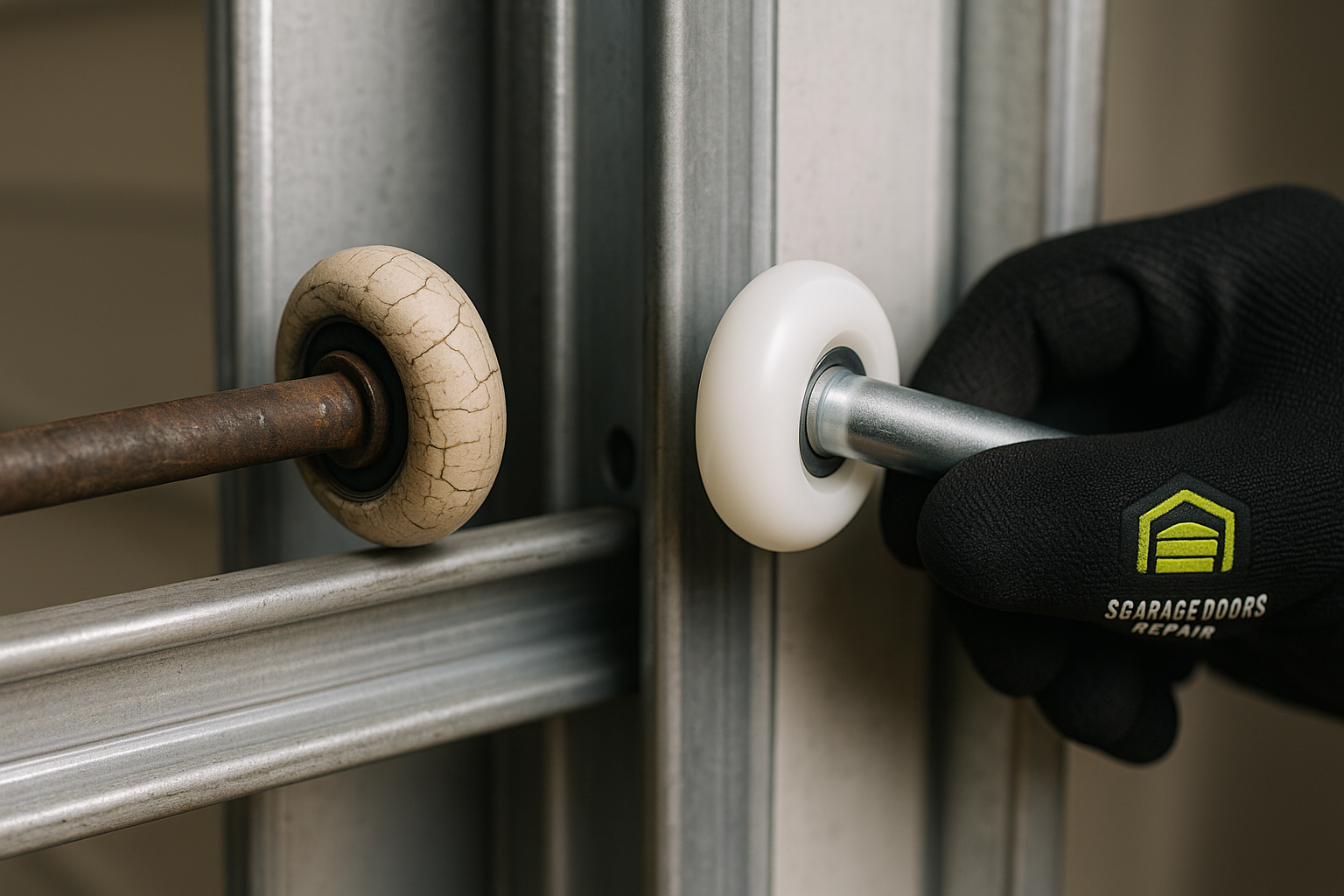 Garage Door Roller Replacement service in Vernon