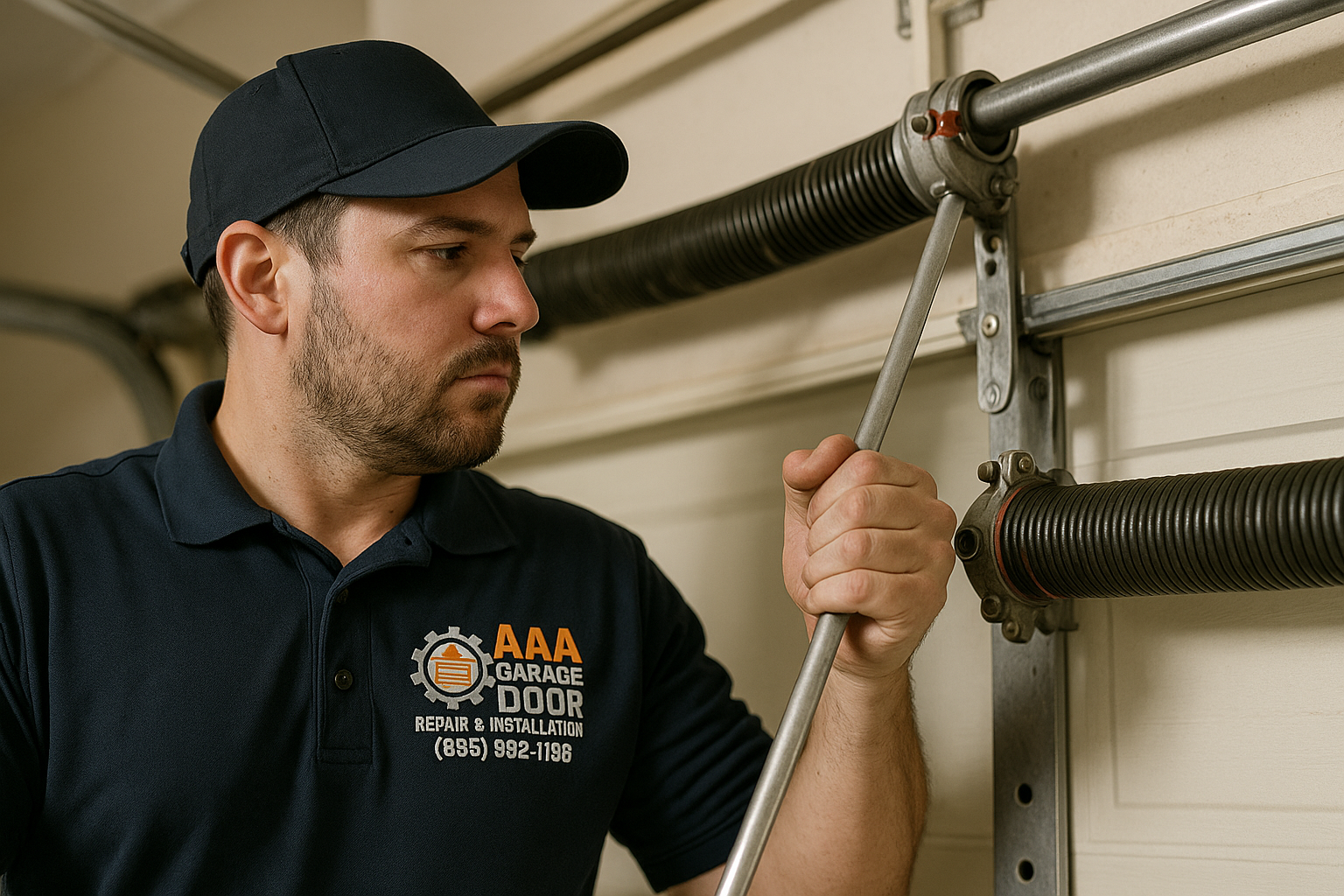 Garage Door Spring Repair service in Elmwood