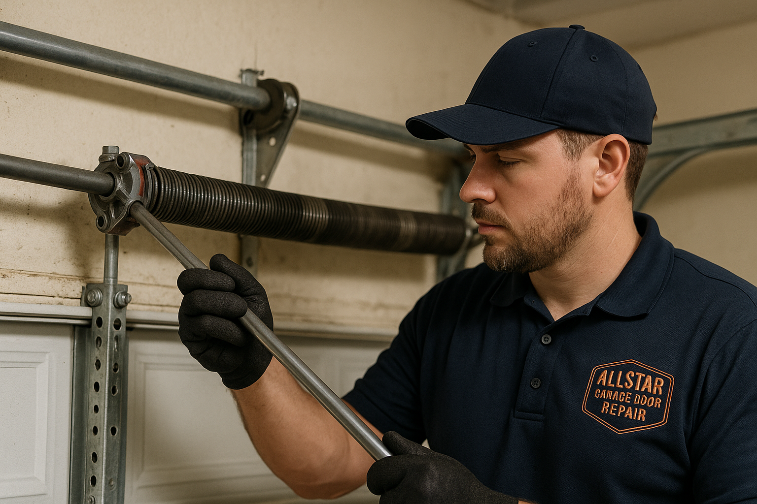 Garage Door Spring Repair service in West Granby