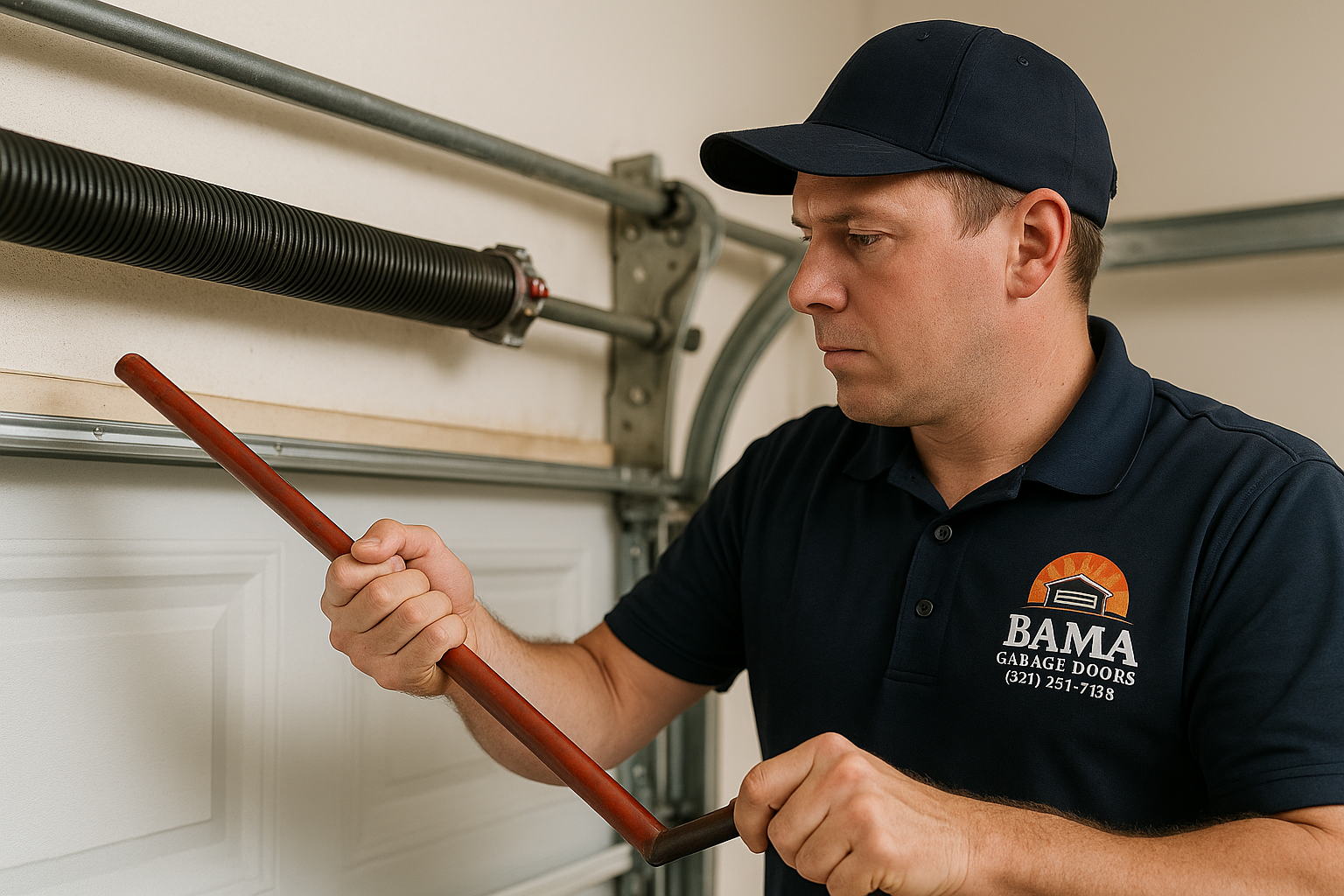 Garage Door Spring Repair service in Broad Brook
