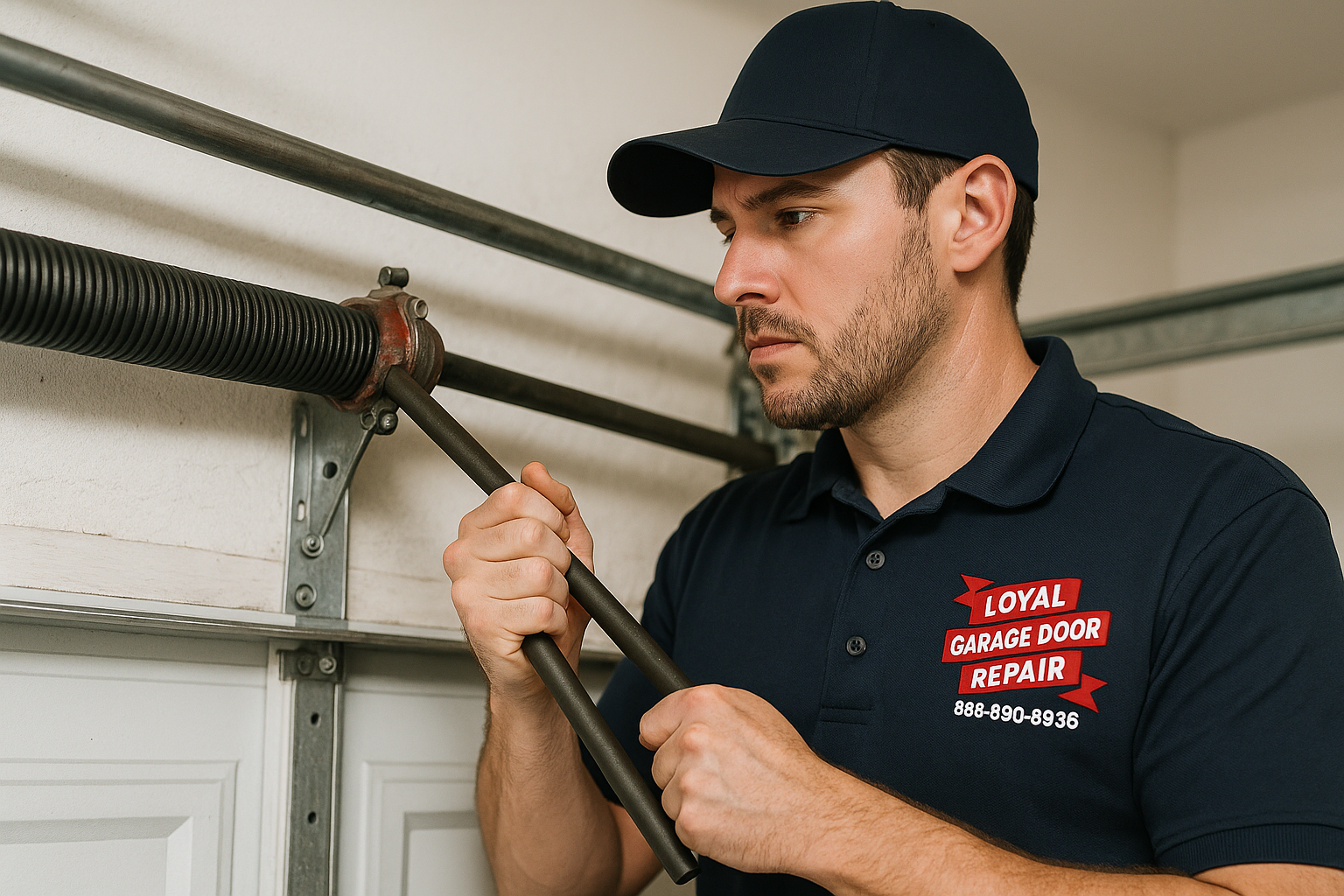 Garage Door Spring Repair service in Windsor Locks