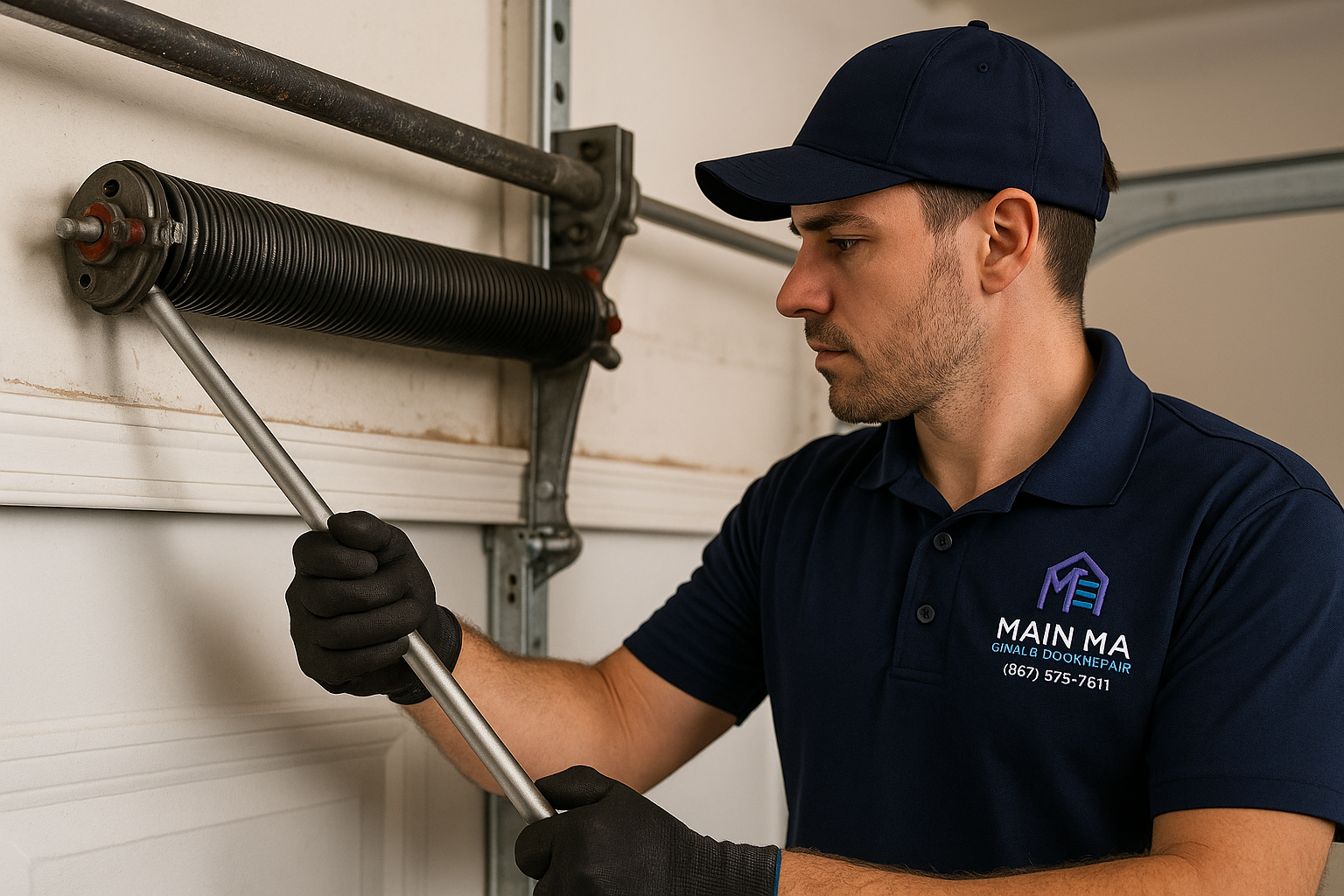 Garage Door Spring Repair service in Talcottville