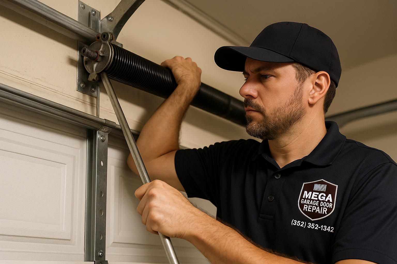 Garage Door Spring Repair service in Burlington