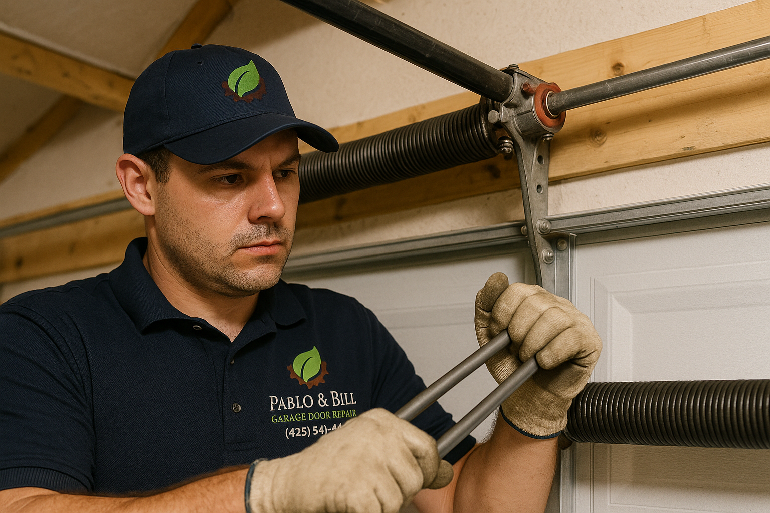 Garage Door Spring Repair service in Glastonbury