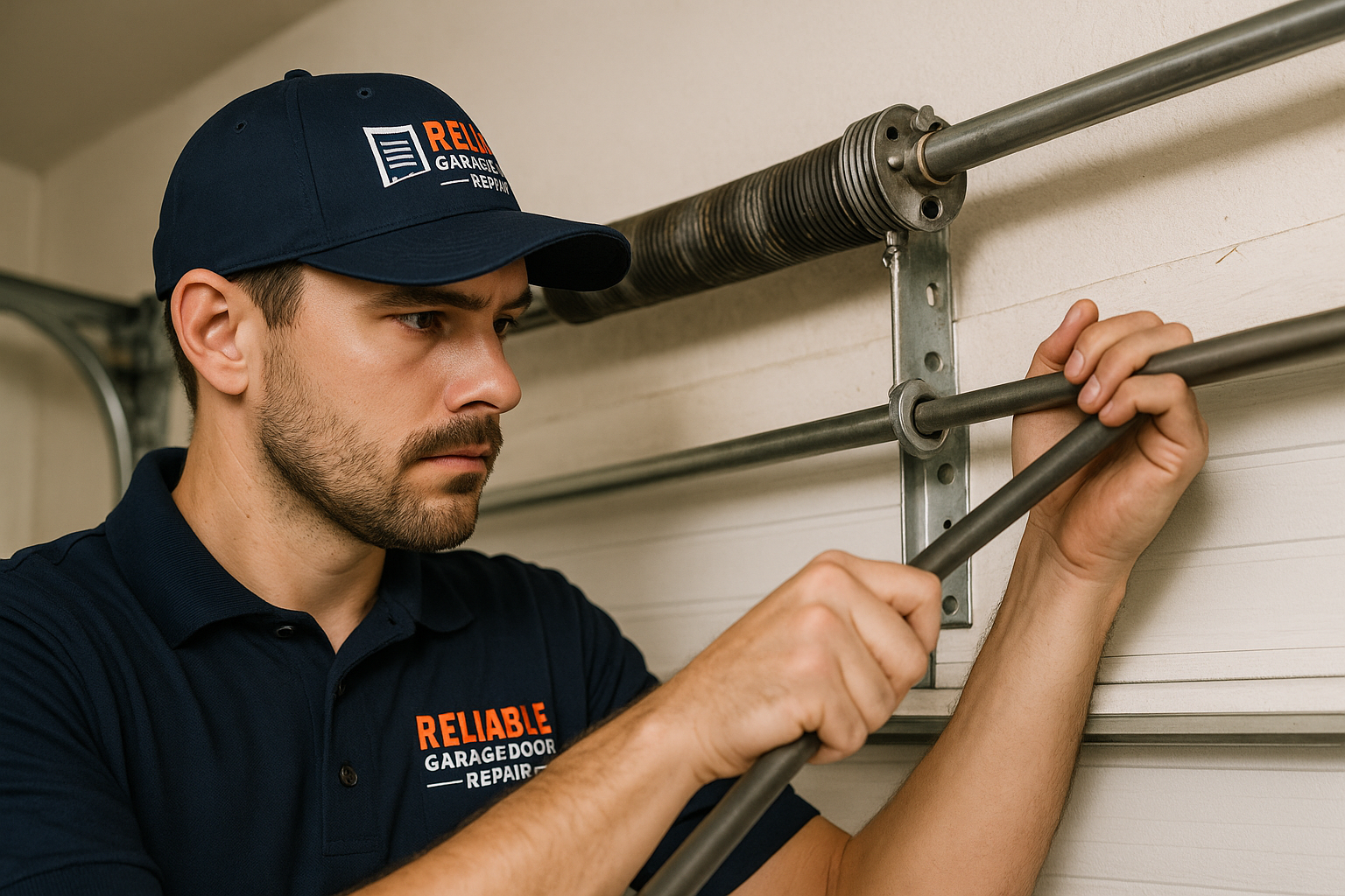 Garage Door Spring Repair service in Clay Arsenal