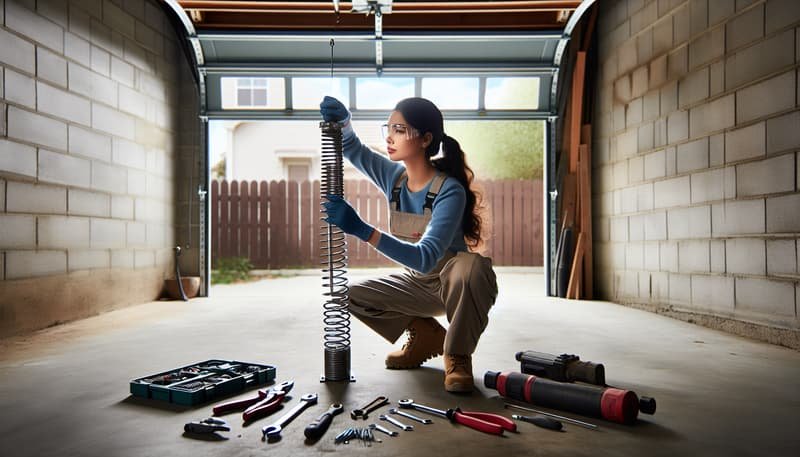 Garage Door Spring Repair service in Hartford