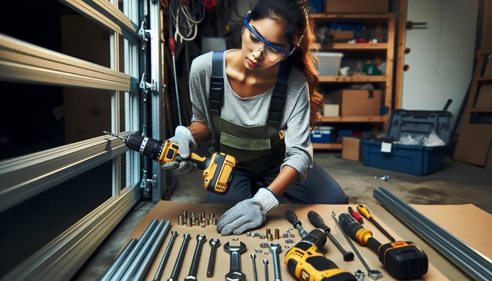 Our professional garage door roller replacement process
